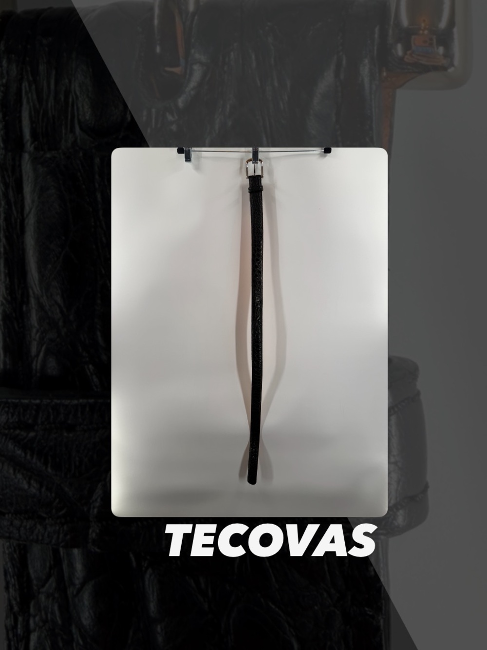 EUC Tecovas Genuine Alligator Belt